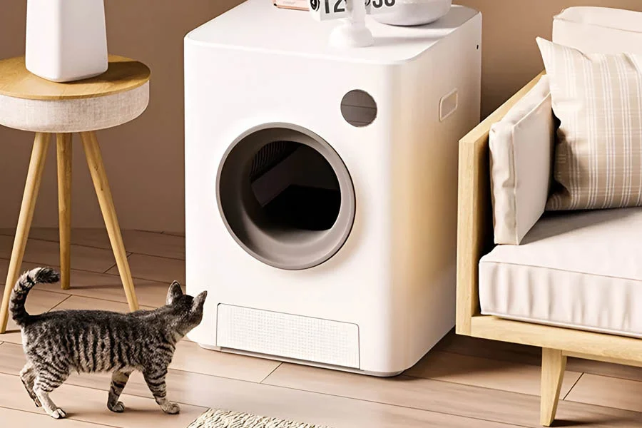 cat litter box automatic